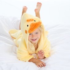 18C512: Infants Novelty Duck Dressing Gown (2-4 Years)